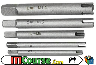 टूटे टैप को निकालने की विधि