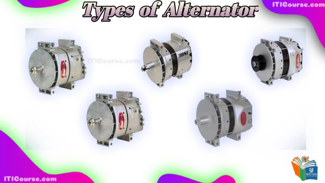 अल्टरनेटर कितने प्रकार के होते हैं?